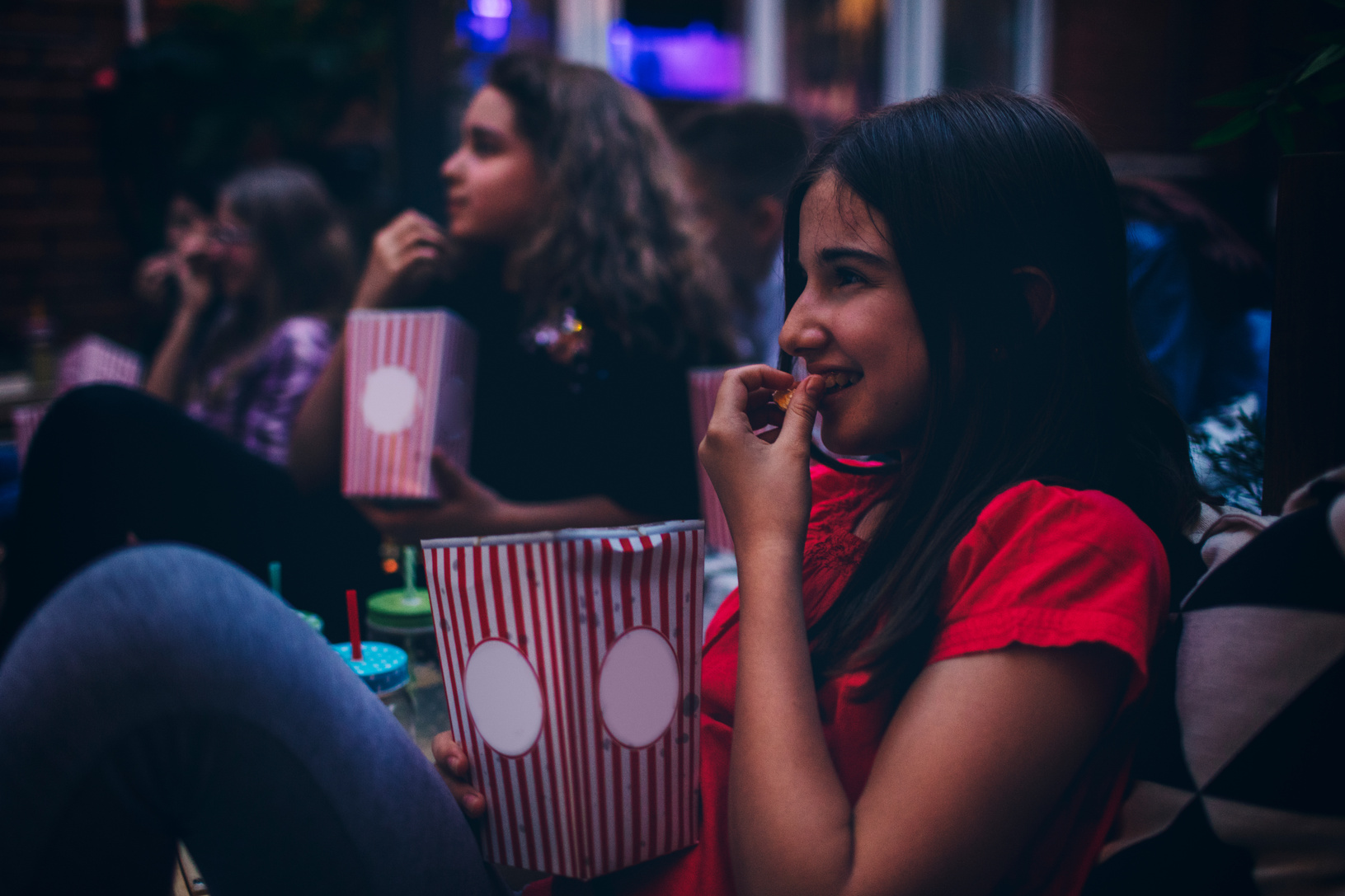 Movie Night In Backyard